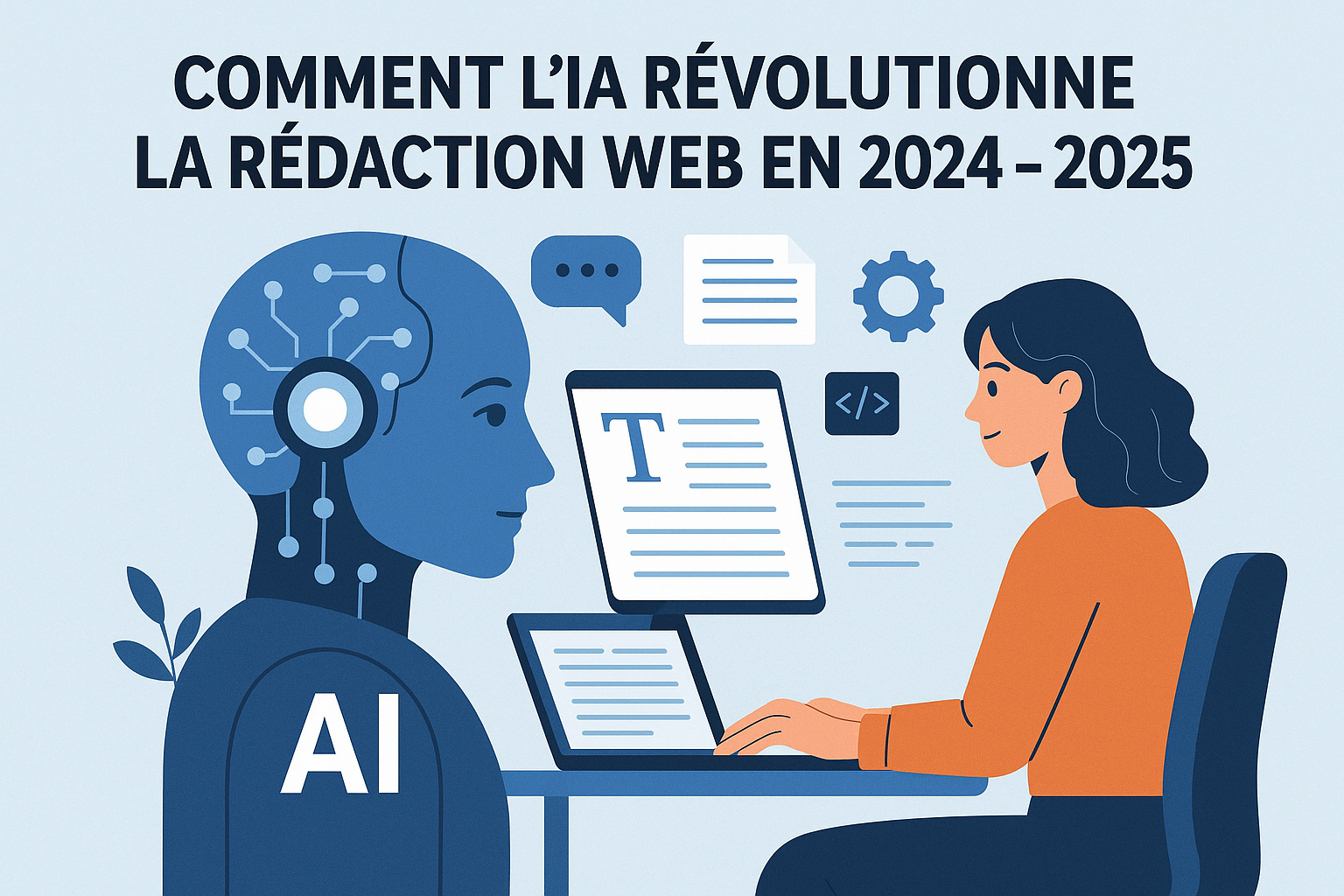 pareil en image : Comment l’IA révolutionne la rédaction web en 2024 – 2025